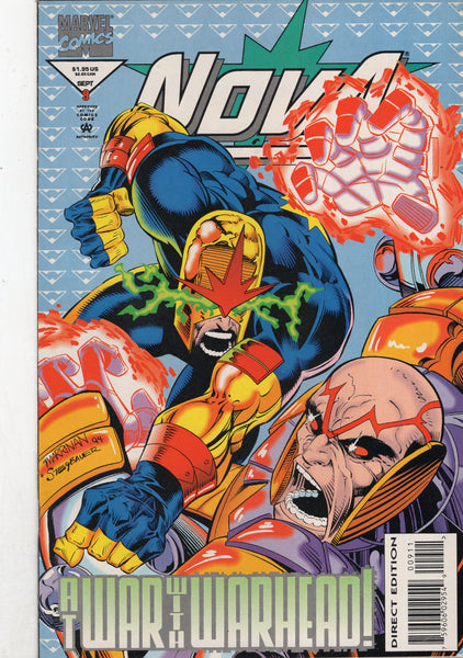 Nova #9 At War With Warhead! VF