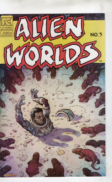 Alien Worlds #3 HTF Pacific Comics FVF
