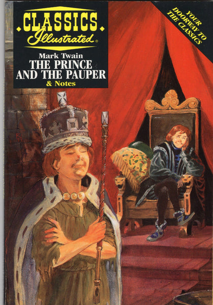 Classics Illustrated: The Prince and the Pauper, Mark Twain, VF