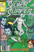 Silver Surfer #6 Seeds Of War News Stand Variant! VG