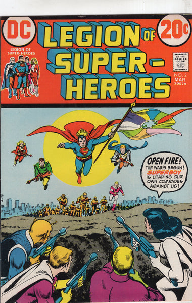 Legion Of Super-Heroes #2 Bronze Age FVF