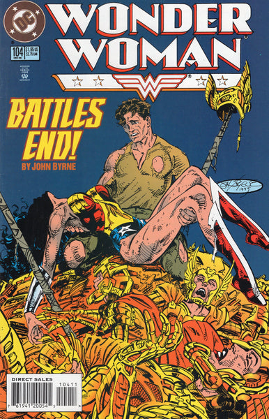 Wonder Woman #104 Byrne Story and Art VF