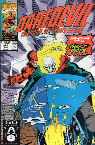 Daredevil #295 The Ghost Rider Lends A Hand! VFNM