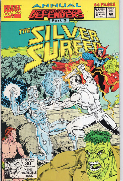 Silver Surfer Annual #5 Return Of The Defenders! VFNM