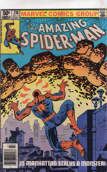 Amazing Spider-Man #218 Miller Cover! News Strand Variant VG