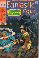 Fantastic Four #90 The Skrull Takes A Slave! Silver Age Kirby Classic VG
