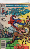 Amazing Spider-Man #221 Rage Of The Ramrod! News Stand Variant VG