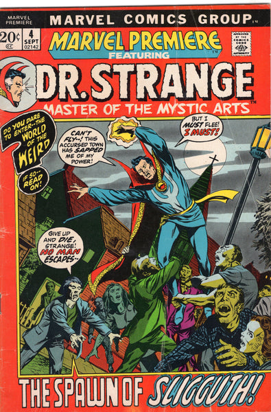 Marvel Premiere #4 Dr. Strange Master Of The Mystic Arts! Bronze Age Classic Solo Adventure VG