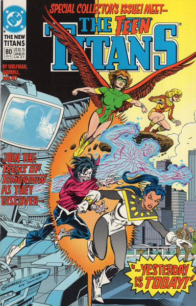 New Titans #80 "Special Collector's Issue!" VF