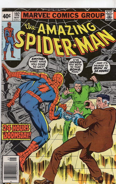 Amazing Spider-Man #192 24 Hours To Doomsday! Bronze Age FN