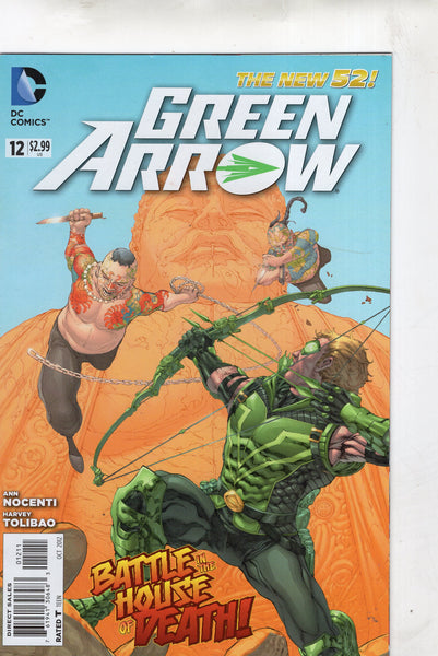 Green Arrow #12 DC New 52 Series  "Battle In The House Of Death!" FVF