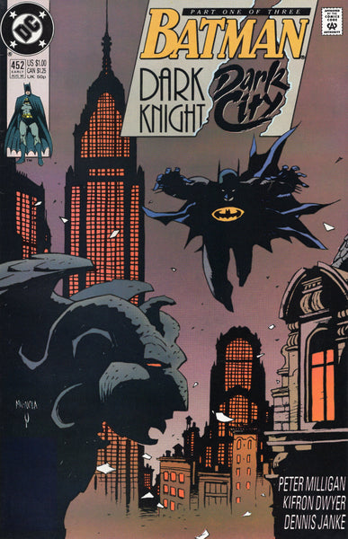 Batman #452 Dark Knight Dark City VF