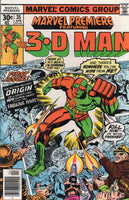 Marvel Premiere #35 3-D Man VFNM