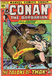 Conan The Barbarian #11 The Talons Of... Thak! Bronze Age BWS Key! FN