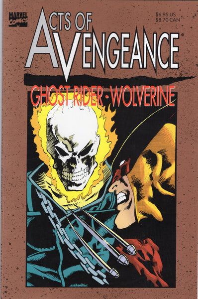 Acts Of Vengeance Ghost Rider Wolverine Trade Paperback HTF VFNM