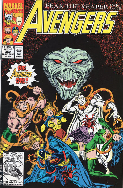 Avengers #352 "Die, Avengers Die!" VF