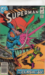 Superman #385 "The Clash Of '83!" News Stand Variant VGFN