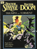 Marvel Graphic Novel Doctor Strange And Doctor Doom Triumph And Torment! Mignola Art HTF FN