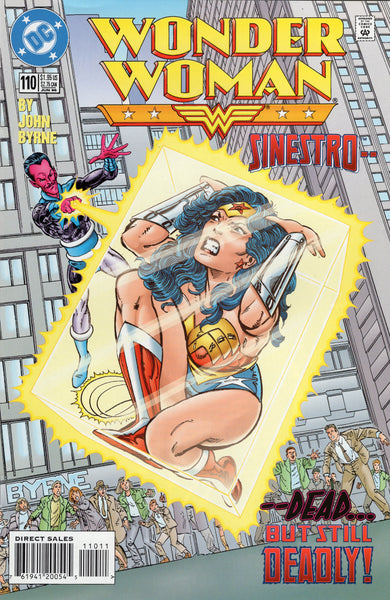 Wonder Woman #110 Sinestro Is Still Deadly! NM-