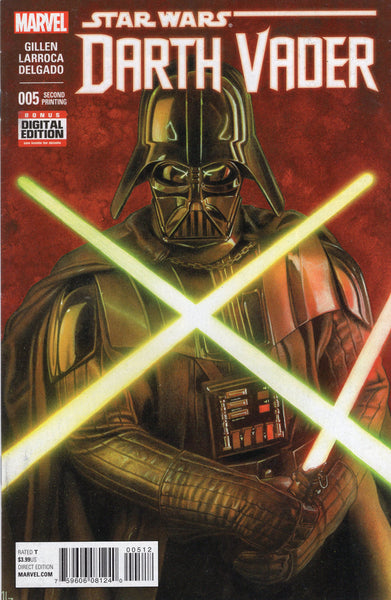Marvel Star Wars Darth Vader #5 Second Printing Variant VF