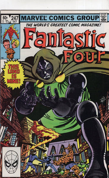 Fantastic Four #247 "This Land Is Mine!" Byrne Story And Art VF