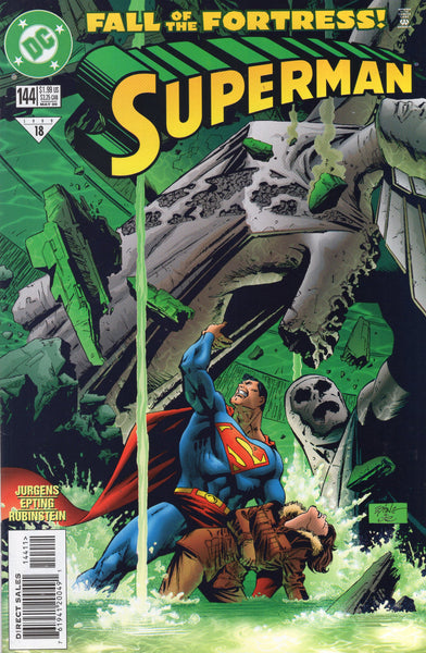 Superman #144 "Fall Of The Fortress!" VF+