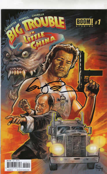 Big Trouble in Little China #1 Signed by Eric Power VF