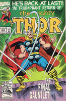 Thor #457 He's Back At Last! (the Real Thor) FN