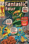 Fantastic Four #108 Powerless Against The Mega-Man! Kirby Art (Last On FF?) FN