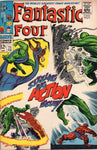 Fantastic Four #71 Sizzling Big Action Issue! Silver Age Kirby Classic FN