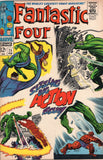 Fantastic Four #71 Sizzling Big Action Issue! Silver Age Kirby Classic FN