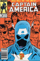Captain America #333 Who Will Be Next? News Stand Variant FN