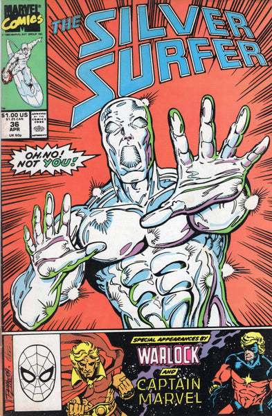 Silver Surfer #36 "Oh No! Not You!" VGFN