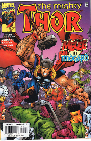 Thor #28 (Vol. 2) Melee In Midgard NM