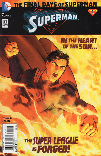 Superman #51 "The Final Days Of Superman" DC New 52 Series VFNM