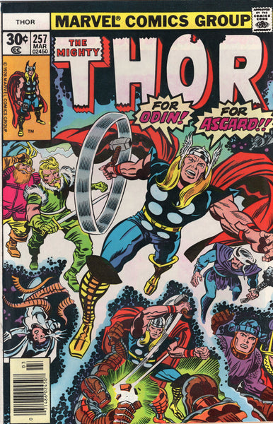 Thor #257 For ASGARD! Bronze Age Kirby Cover FVF