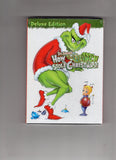 Dr. Seuss' How The Grinch Stole Christmas Deluxe Edition DVD! Sealed Holiday Classis