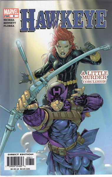 Hawkeye #8 A Little Murder FVF