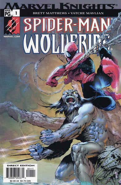 Spider-Man Wolverine #1 VFNM
