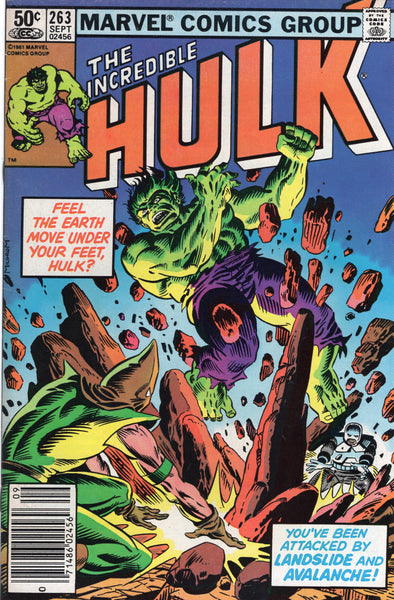 Incredible Hulk #263 News Stand Variant FN