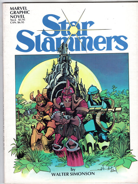 Marvel Graphic Novel #6 Sar Slammers Walt Simonson HTF FVF