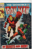Iron Man #16 Of Beasts And Men! Silver Age VG