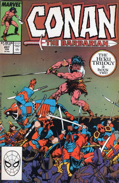 Conan The Barbarian #207 The Heku Trilogy Part Two! VF