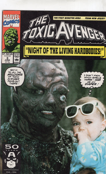 Toxic Avenger #3 "It Came From New Jersey" Photocover HTF FN