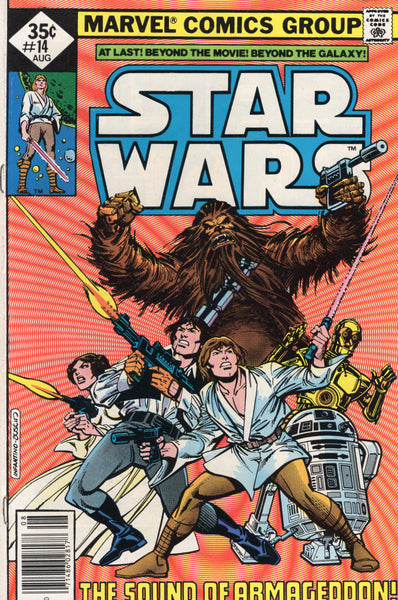 Star Wars #14 News Stand Variant VF