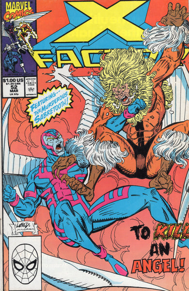 X-Factor #52 Sabretooth vs Archangel! FN