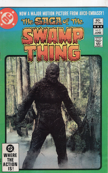 Saga Of The Swamp Thing #2 "Something To Live For!" VGFN