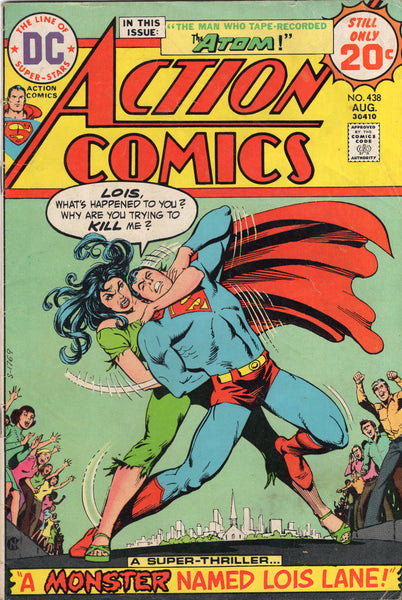 Action Comics #438 "A Monster Named Lois Lane!" Bronze Age VG