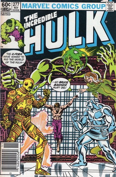 Incredible Hulk #277 News Stand Variant FVF