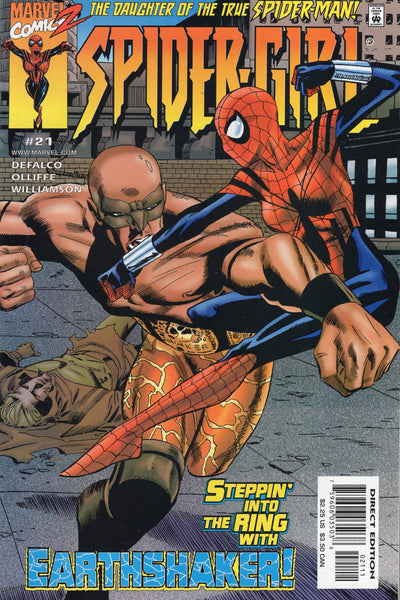 Spider-Girl #21 Earthshaker! VFNM